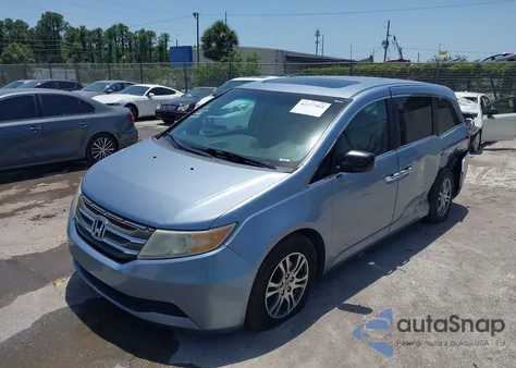 2012 Honda Odyssey Ex-L из США, поврежденный, VIN 5FNRL5H6XCB143659